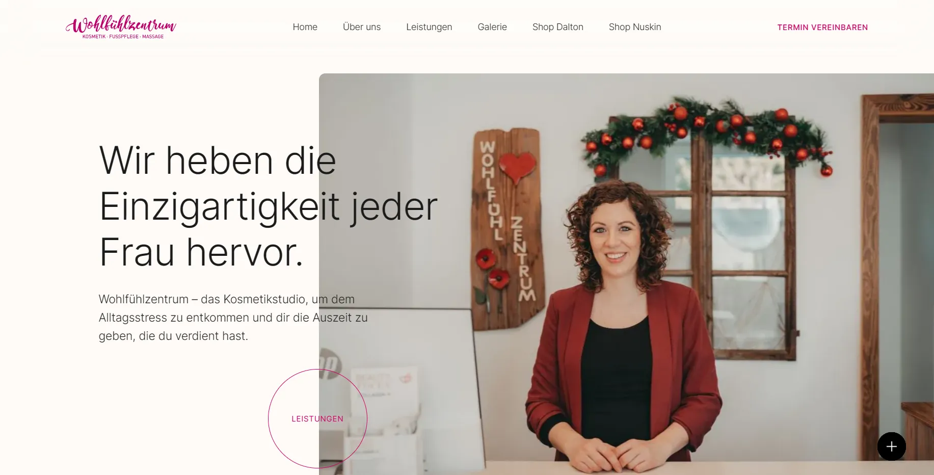 Kosmetikstudio Wohlfühlzentrum