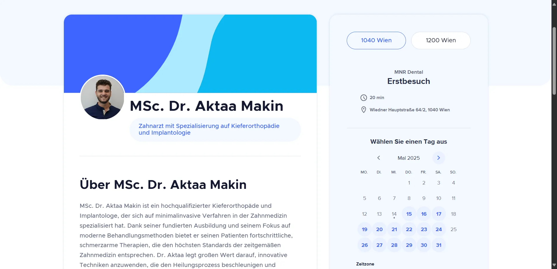 Dr. Makin Aktaa